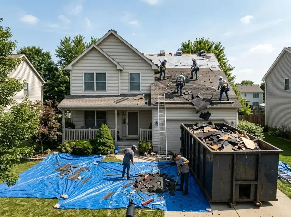roof-replacement-debris-remova-004 — frequently asked questions, Cheapest Dumpster Rentals in Aberdeen Proving Ground, MD